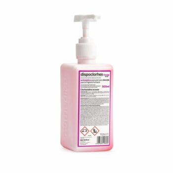 Savon de friction à la chlorhexidine 4% 500ml avec Pompe