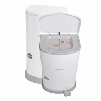 JANIBELL ODOUR-RESISTANT WASTE BIN