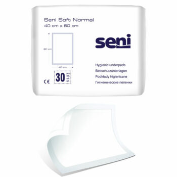 SENI SOFT NORMAL 40x60 underpads - Box of 240