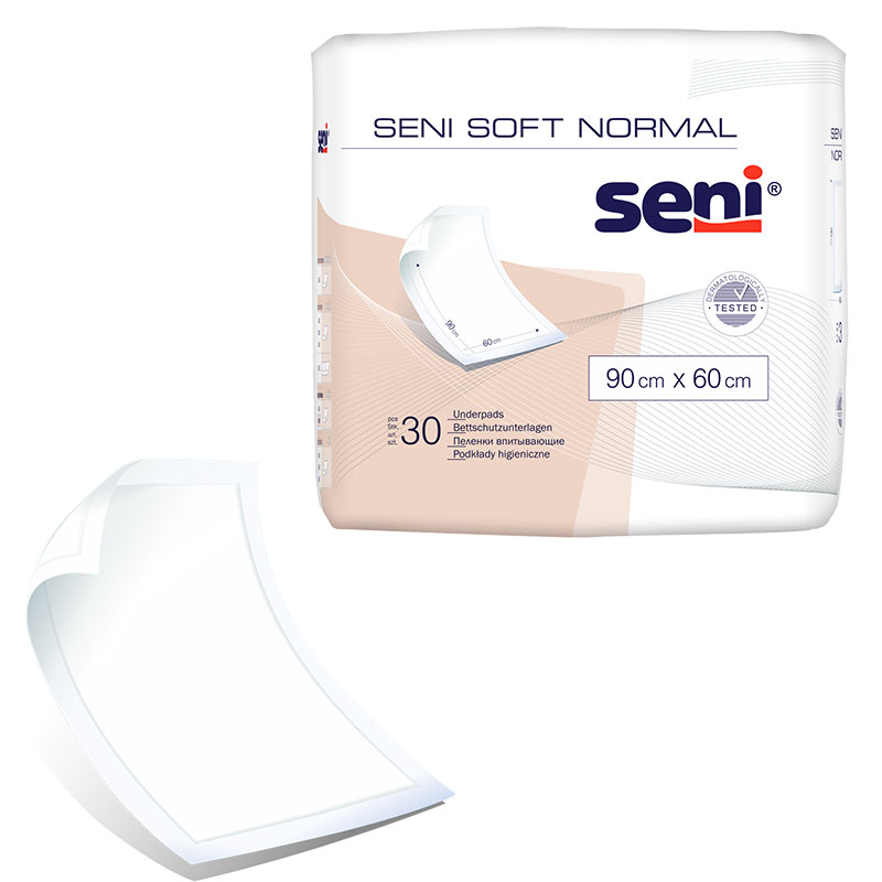 SENI SOFT NORMAL 40x60 underpads - Box of 240 – Image 3