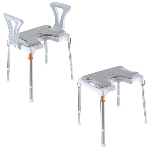 Assise souple pour tabouret et chaise de douche Capri Plus – Image 10