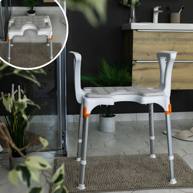 Assise souple pour tabouret et chaise de douche Capri Plus – Image 6