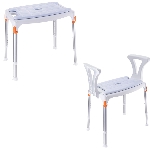 Assise souple tabouret et chaise de douche Capri – Image 11