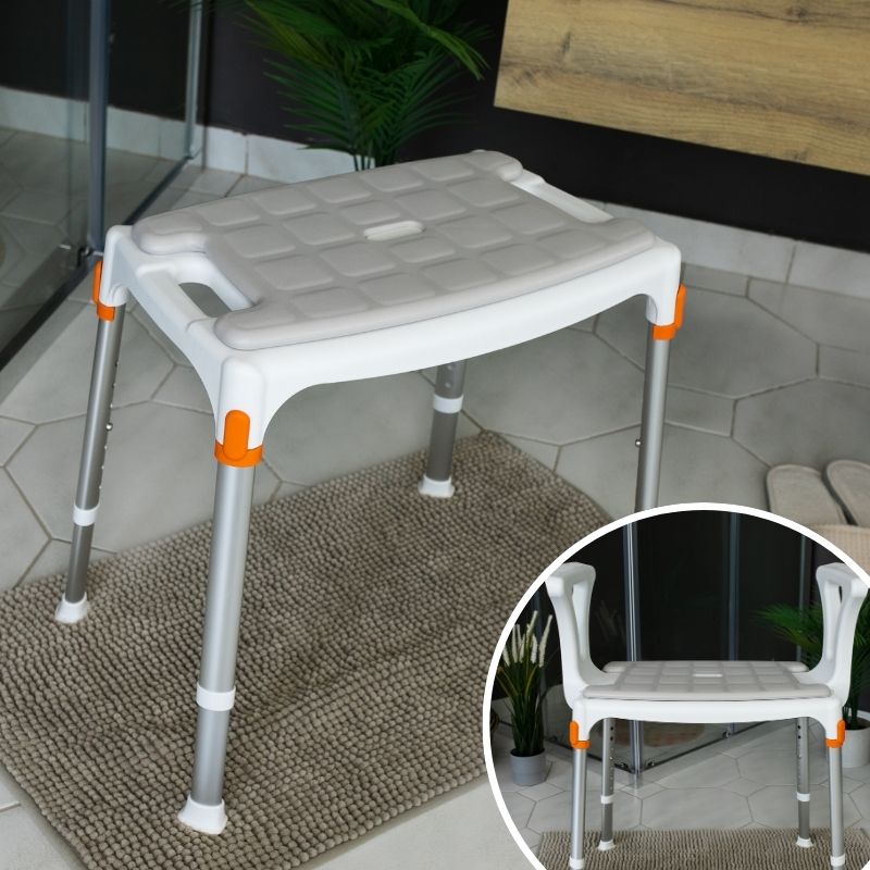 Assise souple tabouret et chaise de douche Capri – Image 6