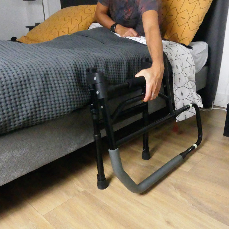 Barrière de lit escamotable sur pied – Image 2