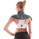 Coussin long lombaire/cervical à chauffer en graines de lin – Image 10