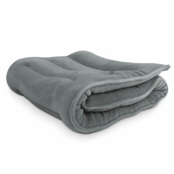 Coussin long lombaire/cervical à chauffer en graines de lin