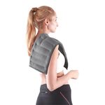 Coussin long lombaire/cervical à chauffer en graines de lin – Image 7