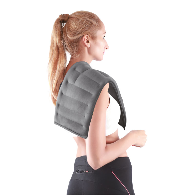 Coussin long lombaire/cervical à chauffer en graines de lin – Image 2