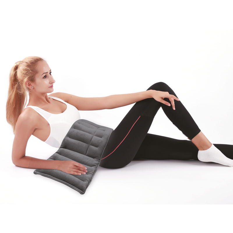 Coussin long lombaire/cervical à chauffer en graines de lin – Image 4