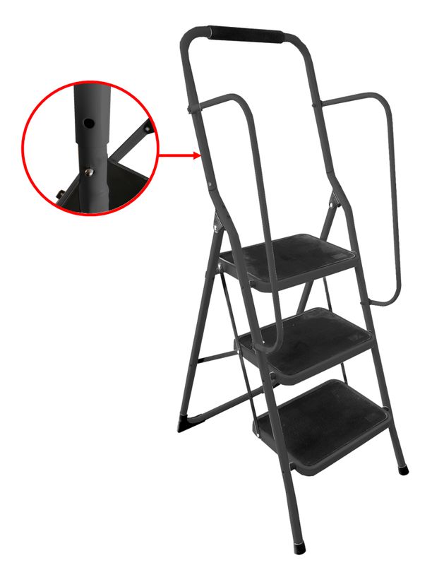 Escabeau 3 marches Secure Plus