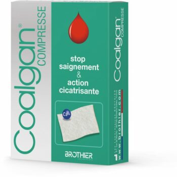 Compresses hémostatique Coalgan