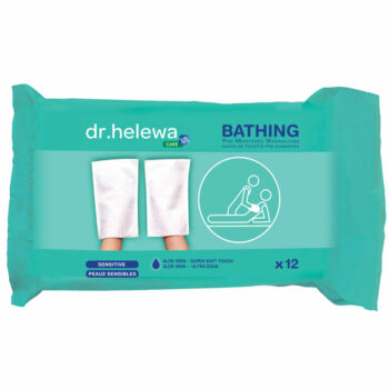 Gant de toilette pré-humidifié