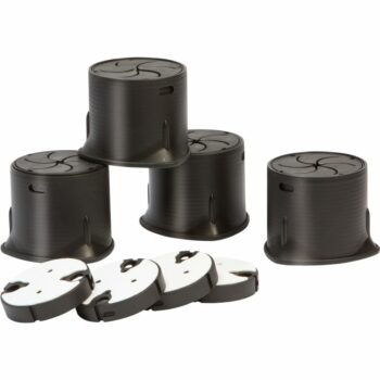 Jeu de 4 surélévateurs réglables