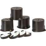 Jeu de 4 surélévateurs réglables – Image 3