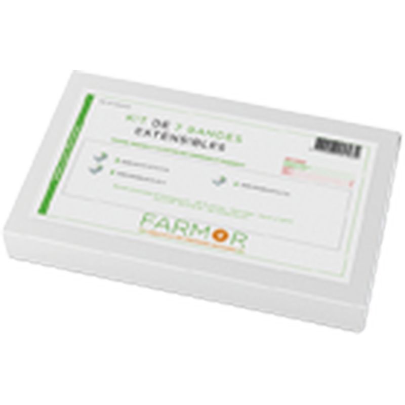 Kit 7 bandes extensibles panachées – Image 2
