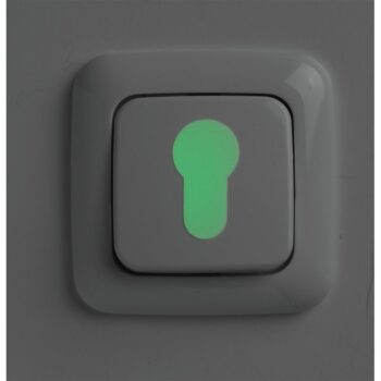 Lot de 3 autocollants luminescents