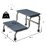 Marchepied 2 marches Inox – Image 4