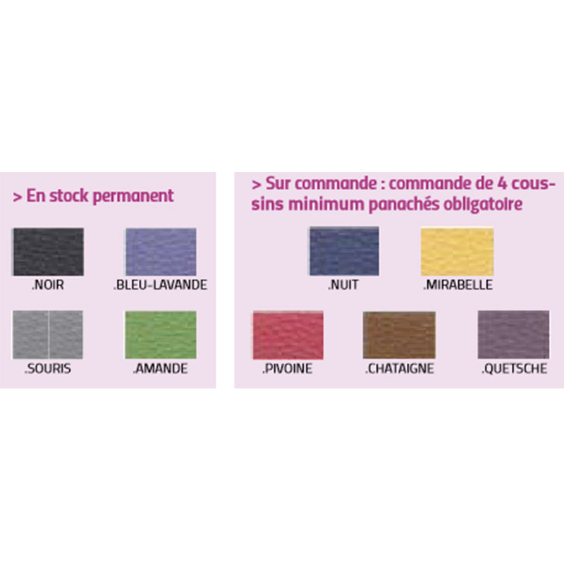 Coussin triangle pour table – Image 3