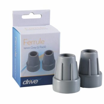 Paire d'embout de canne 25 mm