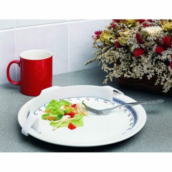 Rebord d'assiette droit