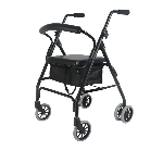 Rollator 6 roues freins à pression – Image 3