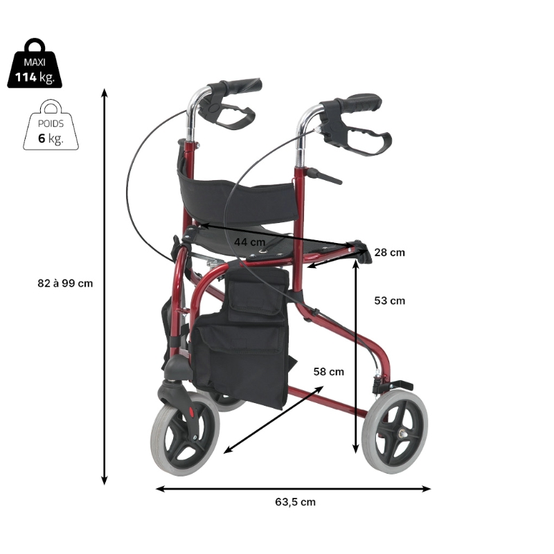 Rollator Delta Evolution – Image 2