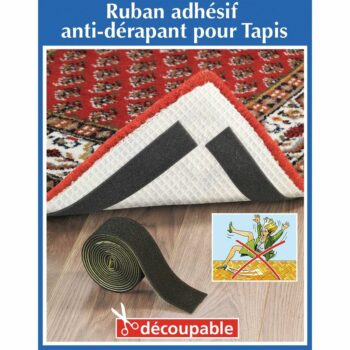 Ruban adhésif antidérapant pour tapis