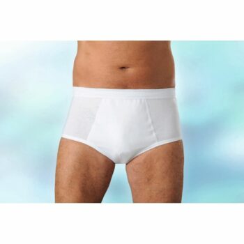 Slip fermé homme blanc