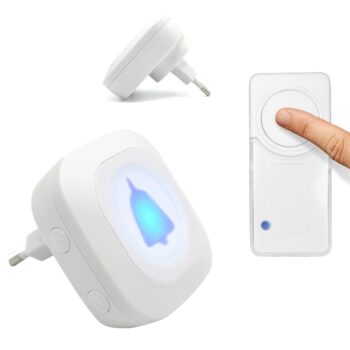 Sonnette et appel d’urgence sans fil ni pile