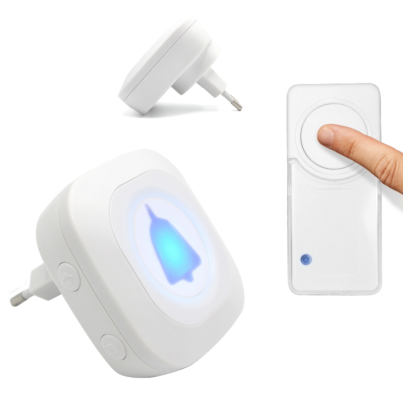 Sonnette et appel d’urgence sans fil ni pile